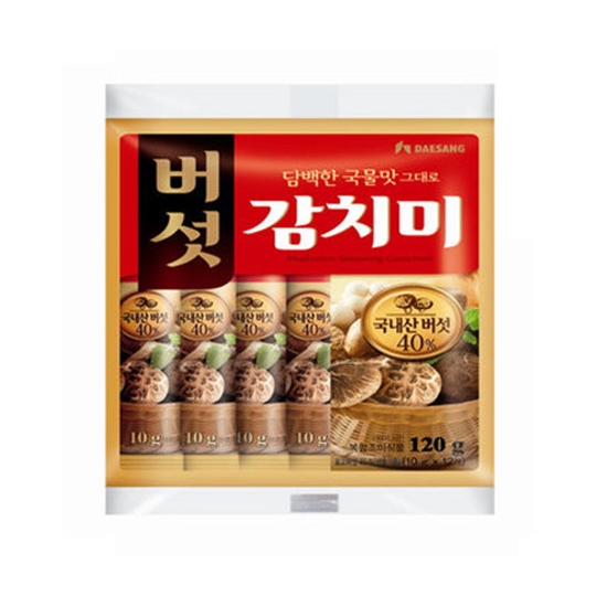 대상 버섯 감치미 스틱형 120g (2개)