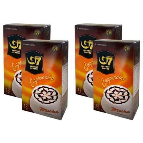 쭝웬 G7 카푸치노 모카 12개입 (4개)_이미지
