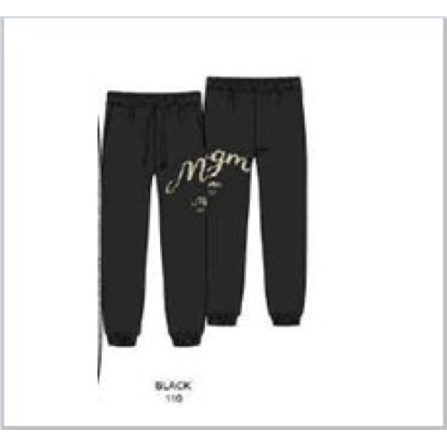 MSGM 키즈 쇼츠 버뮤다 F5MSJBFP255 110 BLACK_이미지