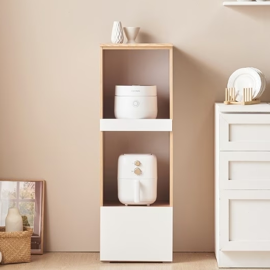 퍼니하우스  알바로 LPM 밥솥장 틈새 수납장 400