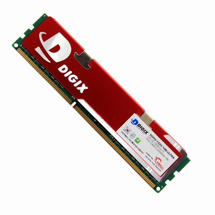 디직스 DDR3-1333 CL9 ULTRA 레드 (1GB)_이미지