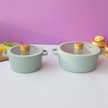 리빙하임 로이체 IH 양수냄비 [16cm]