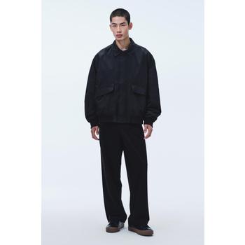 발수 코팅 재킷 블랙 1306697001