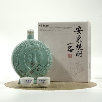 안동소주 전통 기와 선물세트 40도 800ml