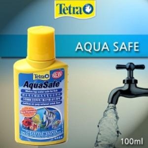 테트라 배송  일급수    아쿠아세이프 100ml  물갈이약  /수족관 어항 열대어 약품 예방 치료제 수질개선
