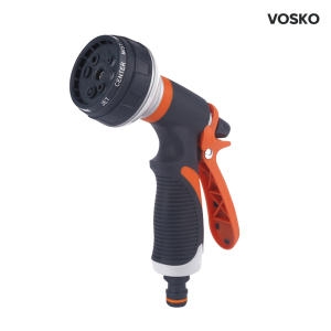  보스코 8기능 물분사기 V-08 물호스 다기능 베란다호스 분무기 세차 워터건