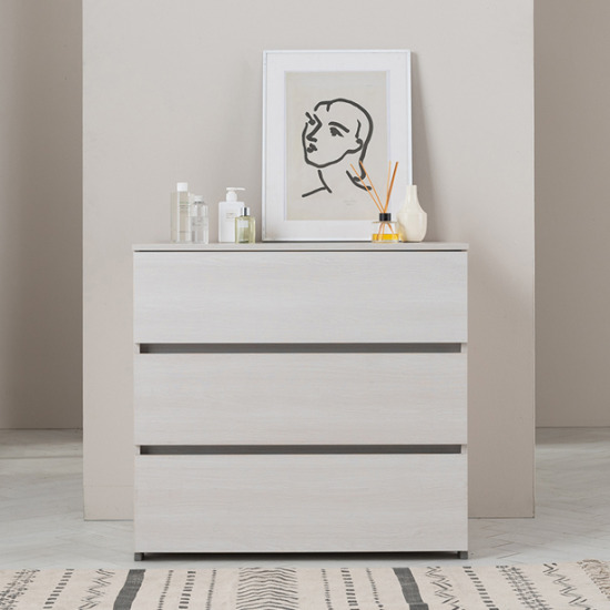 리바트  토피 3단 서랍장 800