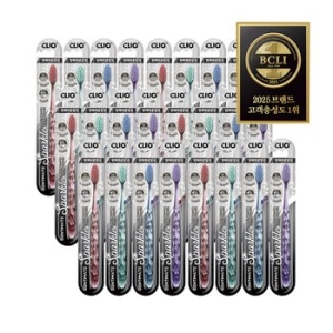 크리오 덴티메이트 스파클 탄력케어 칫솔 (24개)_이미지