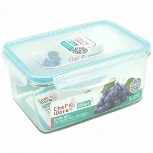 셰프웨어 클리어 직사각 1.22L