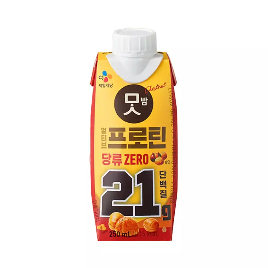 CJ제일제당 얼티브 프로틴 단백질 밤맛 250ml (2개)_이미지