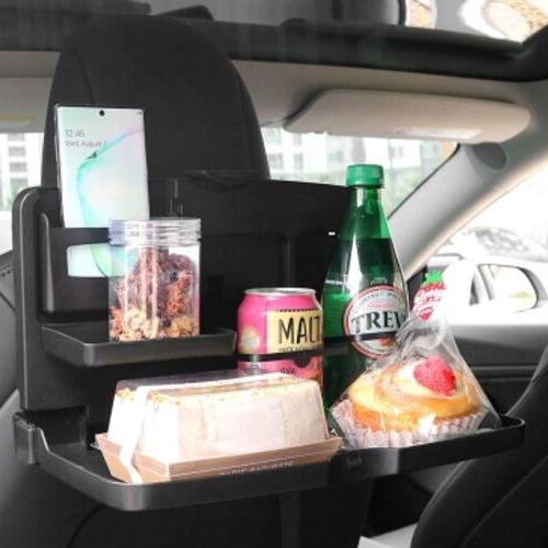 코시 차량용 뒷자석 테이블 선반 트레이 TB4023AT_이미지