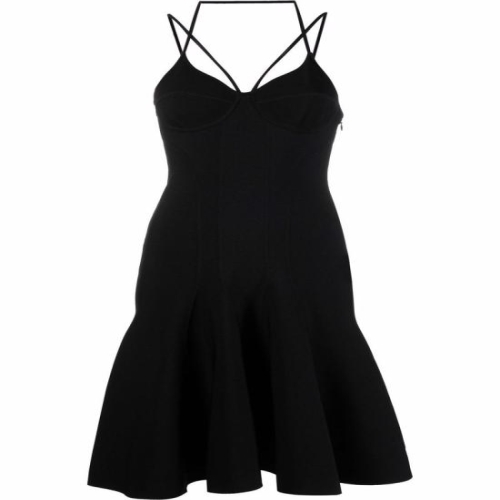 미디 원피스 698400 Q1A0U 1000 BLACK
