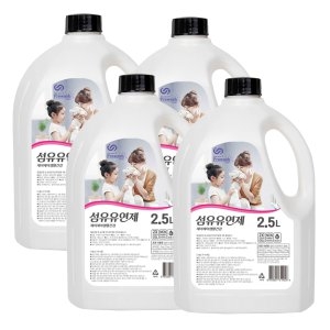  제이제이 프레워시 섬유유연제 2.5L [4개]