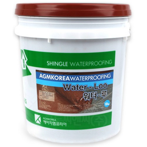 워터루 고탄성 도막 방수재 (18kg)