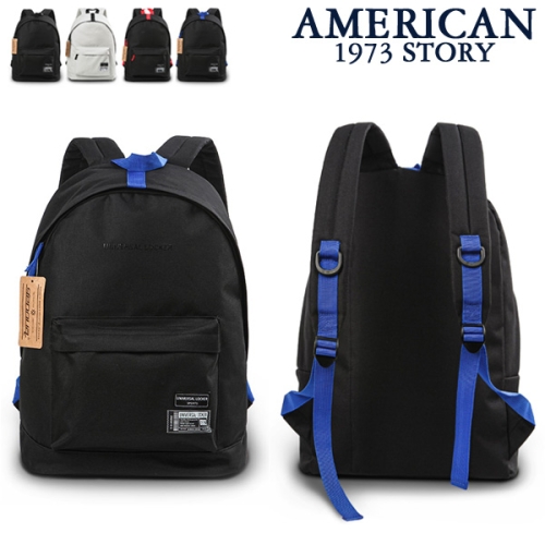 아메리칸스토리 솔리드 컬러 포인트 백팩_GGE-013 캐주얼가방,학생가방,데일리백팩