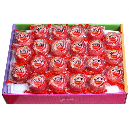 껍질째 먹는 경북 세척사과 28과내외 5kg