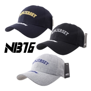  찬스ChanS브랜드 NEWJERSEY 볼캡 남자 여자 가을 겨울 야구 모자CA-C6304