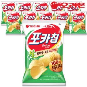 오리온 포카칩 양파맛 66g (10개)
