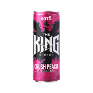 롯데칠성음료 핫식스 더킹 크러쉬 피치 355ml (1개)_이미지