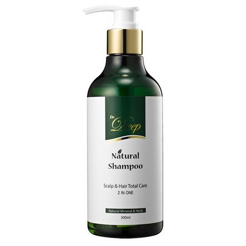 내추럴샴푸 300ml*3개 두피 모발관리 영양샴푸
