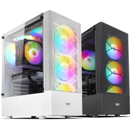 darkFlash DK200 RGB 강화유리 (화이트)_이미지