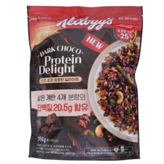 켈로그 다크 초코 프로틴 딜라이트 그래놀라 350g (5개)_이미지