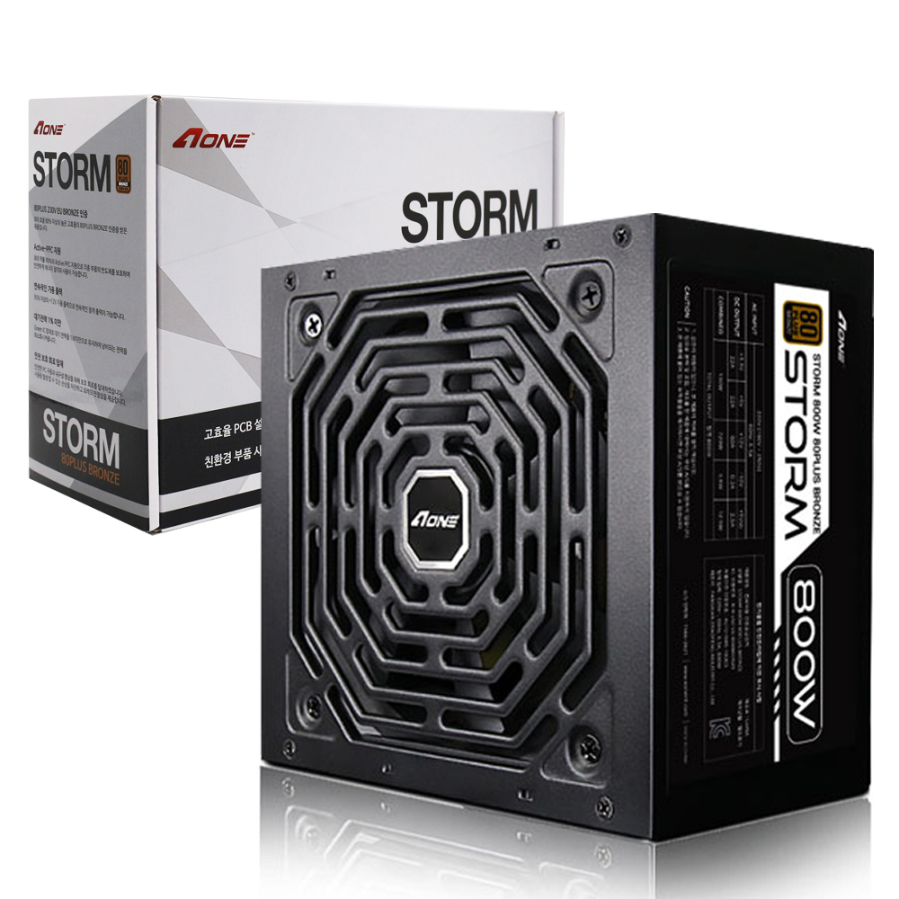 AONE STORM <b>800W</b> 80PLUS브론즈