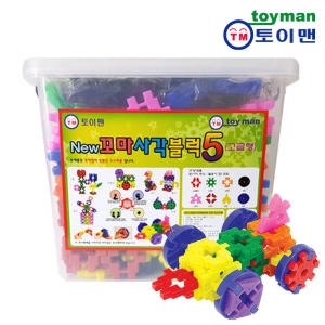 토이맨 뉴꼬마 사각블럭 5 고급형 404p
