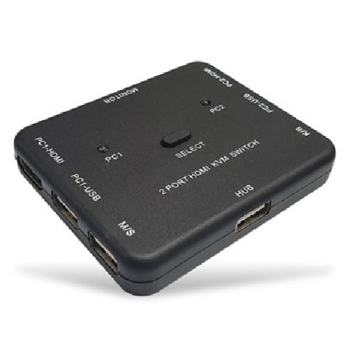 라인업시스템 LANSTAR LS-HD2KVM HDMI 2:1 KVM 스위치