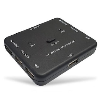 라인업시스템 LANSTAR LS-HD2<b>KVM</b> HDMI 2:1 <b>KVM</b> 스위치