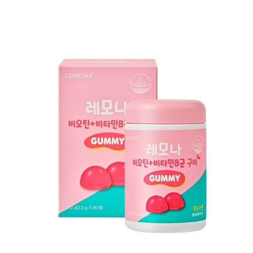 비오틴 + 비타민B군 구미 60구미