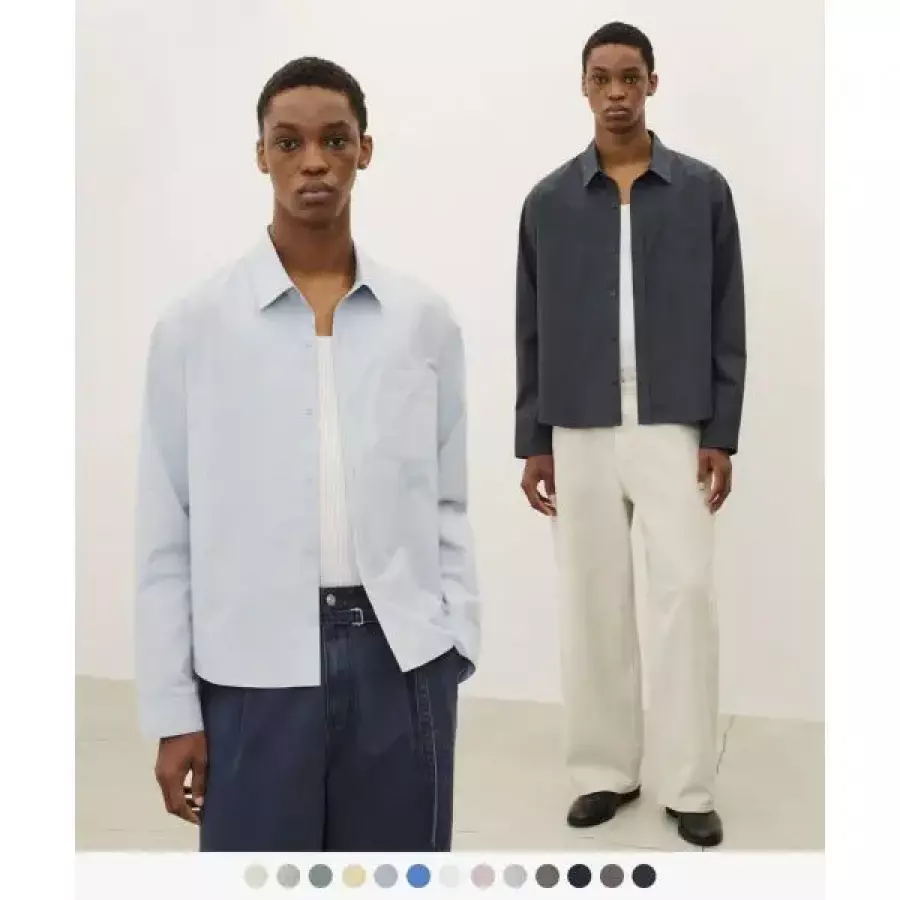SUARE X데일리룸 데일리 코튼 크롭 셔츠 13 COLOR SBF1SH04M 415043
