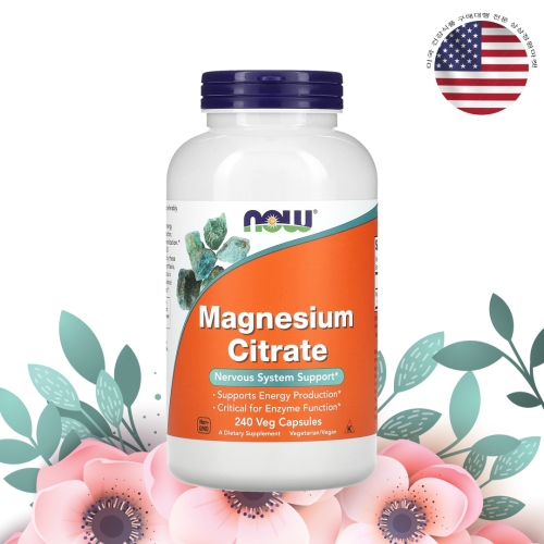 나우푸드 마그네슘 시트레이트 240캡슐 (1개)