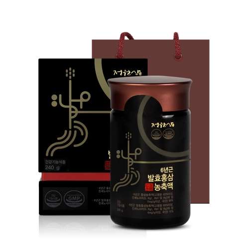 정원삼 6년근 발효홍삼농축액 240g