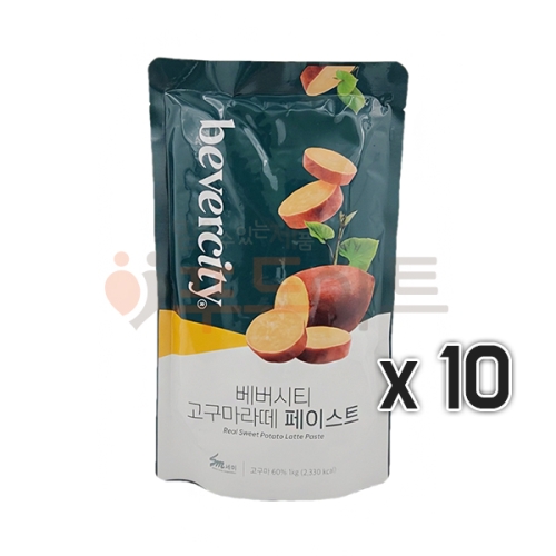 세미기업 고구마 라떼 페이스트 1kg (10개)_이미지