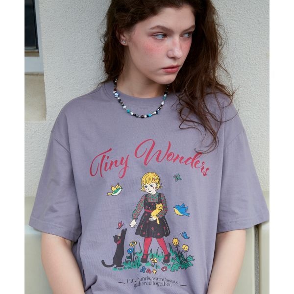 CPGN STUDIO 원더스 반팔티 그레이 C25SE38