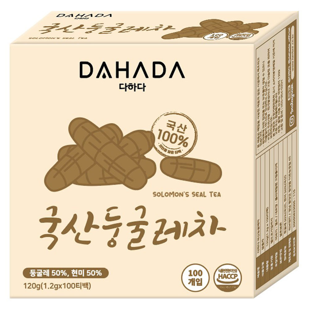 다하다 국산 둥굴레차 100티백
