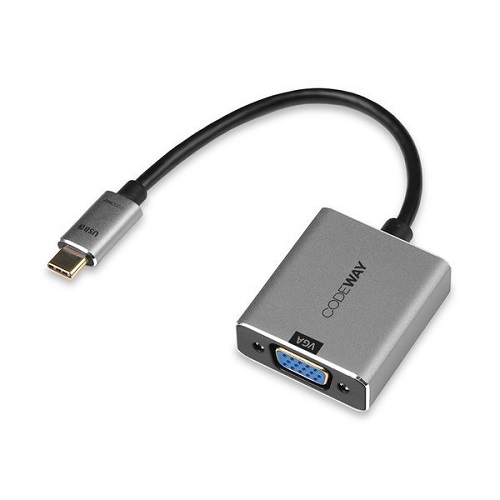 티에프엔아이엔씨 코드웨이 Type C to VGA 컨버터_이미지