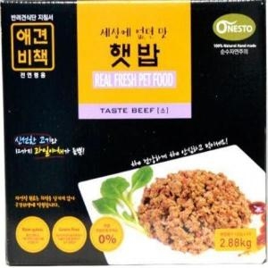 오네스토펫푸드 애견비책 햇밥 소고기 120g (24개)_이미지