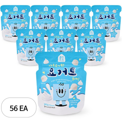 홈앤키즈 사르르쏙 요거트 플레인 20g (56개)