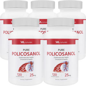 마이라이프 내추럴스 폴리코사놀 25mg 120캡슐 (해외) (5개)