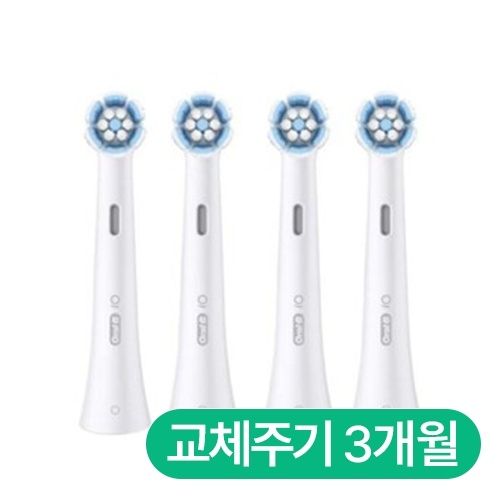 브라운 오랄비 iO 전용 리필모 젠틀 케어 (4개)_이미지