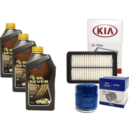 에쓰오일 세븐골드 5W30 + 순정필터 레이 가솔린