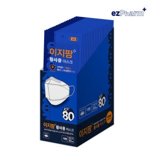 제이피씨 이지팜 KF80 마스크 대형 (30매)_이미지
