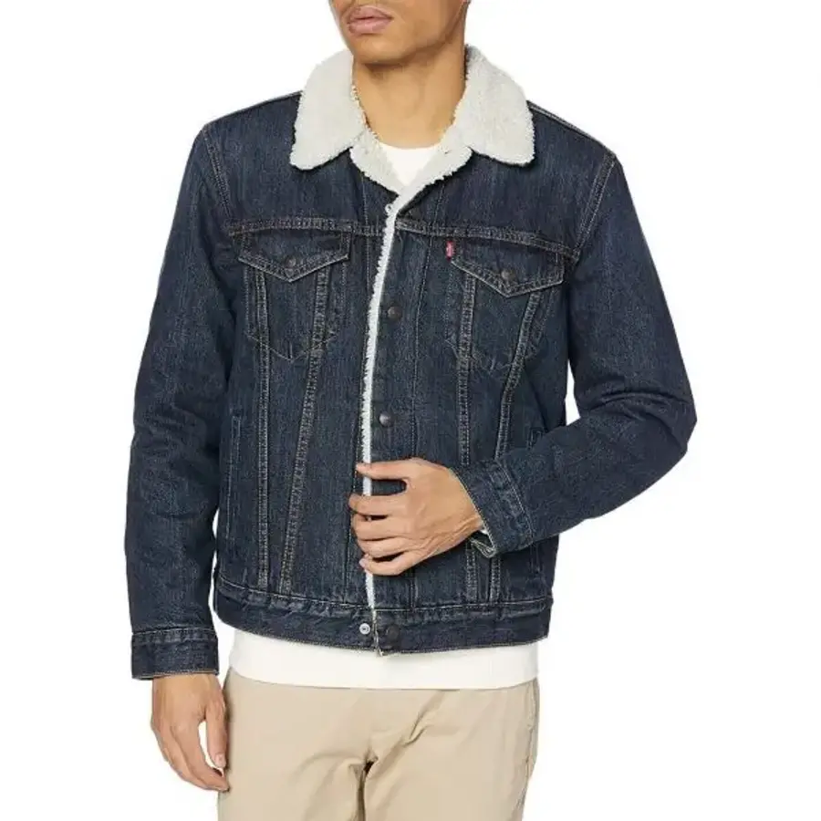 리바이스바디웨어 남성 타입 III 셰르파 트러커 재킷 피콜리토 라지 L 163650115 5562631_이미지