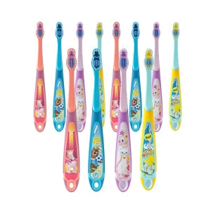 어린이칫솔 STEP 3단계 색상랜덤 x12개