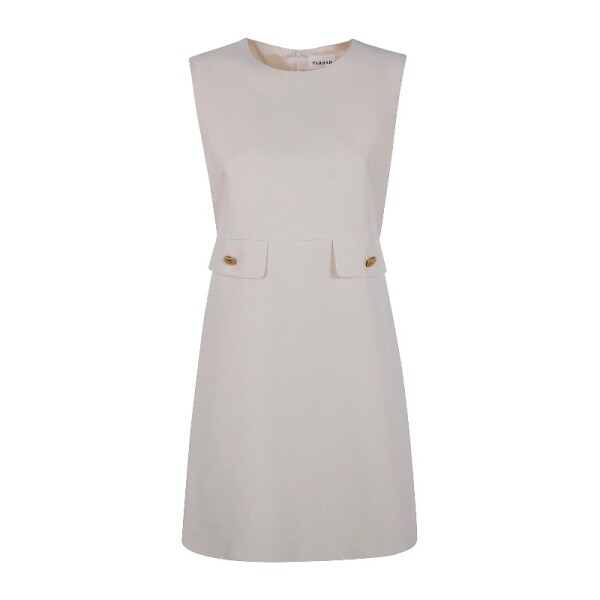 비스코스 패로슈 리넨 미니 원피스 D731377G RAISA26 003