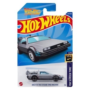 핫휠 백투더퓨처 타임머신 DMC 드로리안 BACK TO THE FUTURE TIME MACHINE DELOREAN_이미지