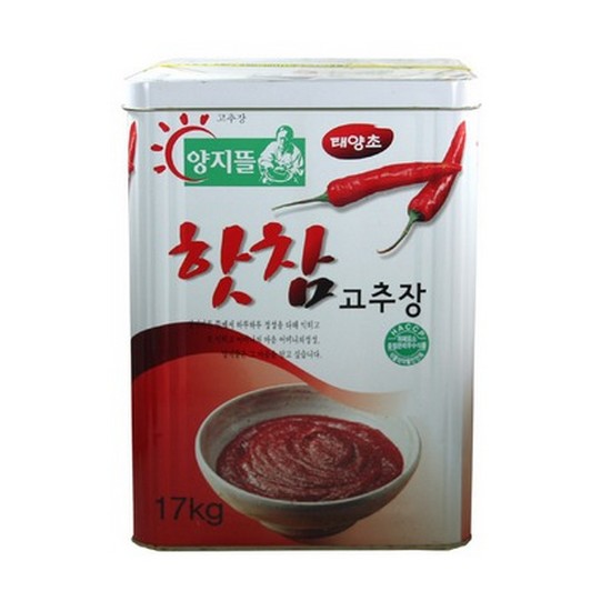 양지뜰 핫참 고추장 17kg (1개)_이미지