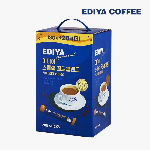 이디야 스페셜 골드 블렌드 리치크레마 200개입 (1개)